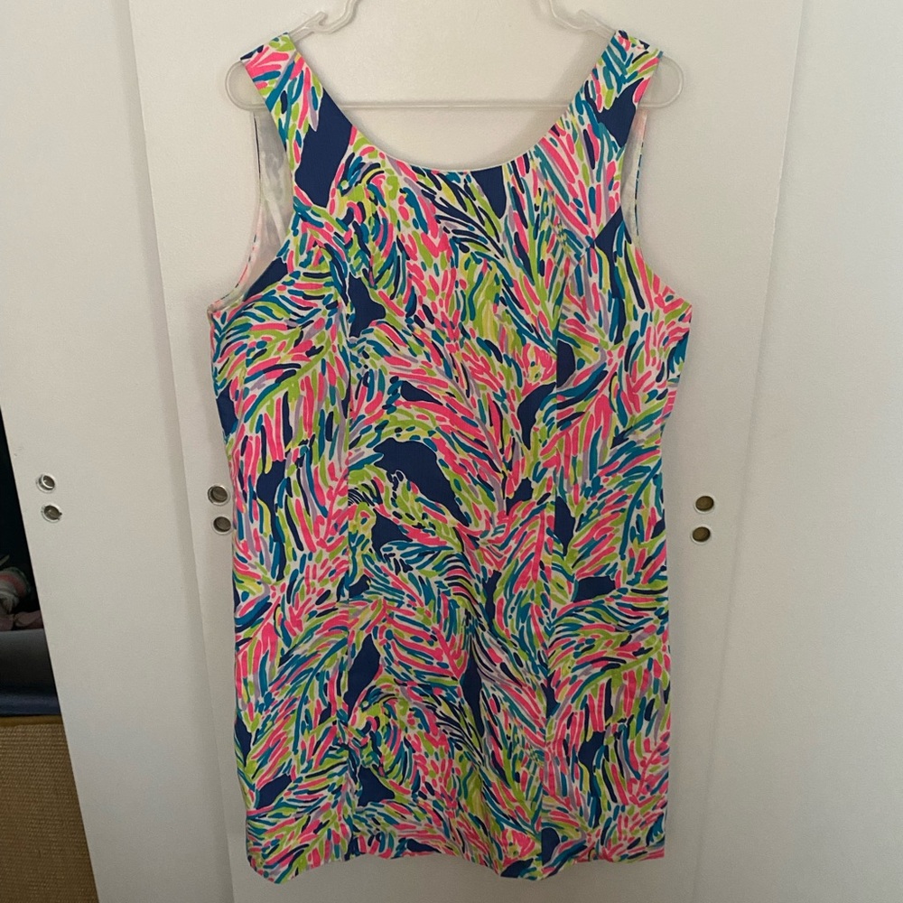 EUC Lilly Pulitzer Shift Dress Size 14